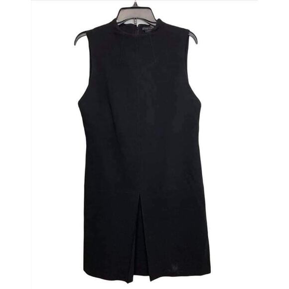 ALICE + OLIVE Employed Black Front Pleated Dress - Picture 1 of 9